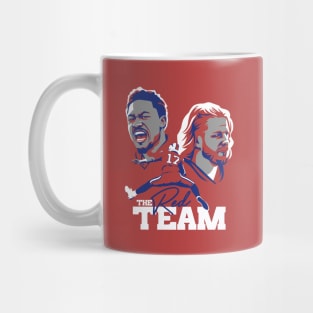 Buffalo Bills Red Color Rush Mug